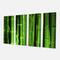 Designart - Green Bamboo Forest - Floral Canvas Art Print